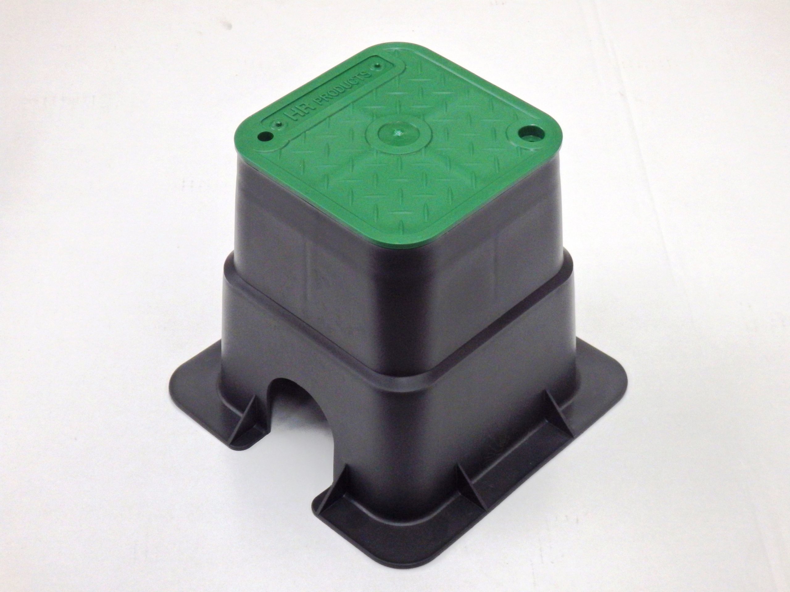 Black/Green*AUS Brand HR Products DOMESTIC SQUARE VALVE BOX 150x150x155mm Small 